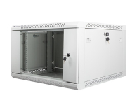 LANBERG Wisząca 19" 6U 600x600mm jednosekcyjna (szara) WF01-6606-10S - 455389 - zdjęcie 1